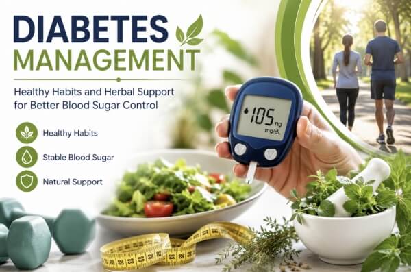 Gestione del diabete - Abitudini salutari e supporto a base di erbe per un migliore controllo della glicemia 5 Gestione del diabete - Abitudini salutari e supporto a base di erbe per un migliore controllo della glicemia